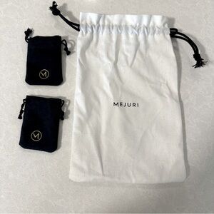 4/$20!! Mejuri Cloth Bags
